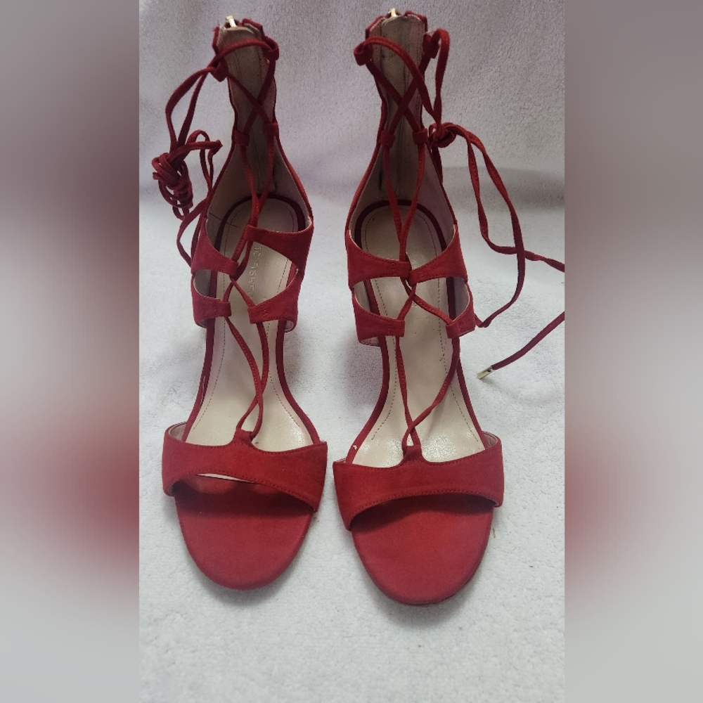 💕🧡Women Marc Fisher Red Heels - Very nice